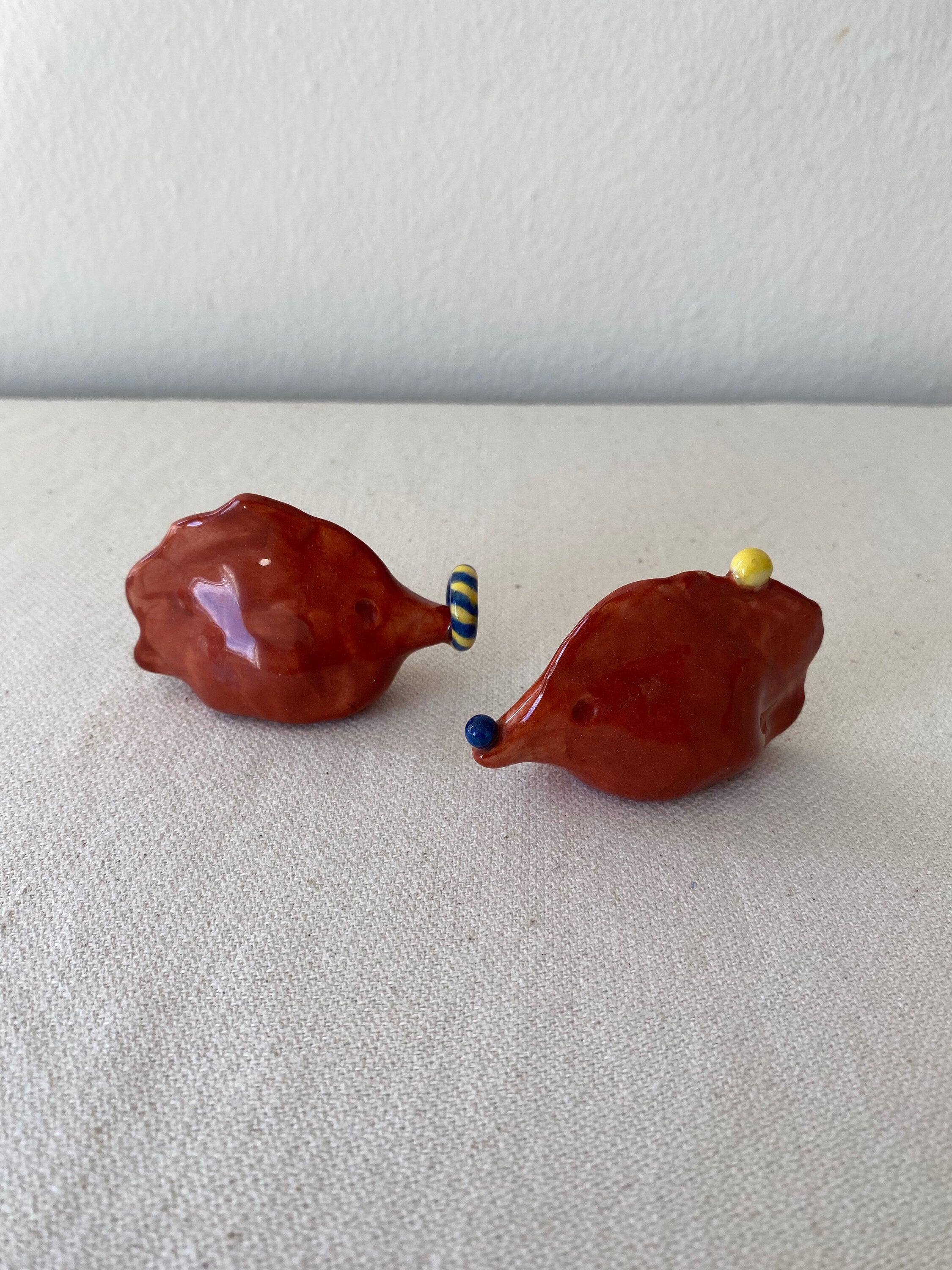 Handmade Ceramic Circus Figurine: Unique Toy Sculpture-zoom-7