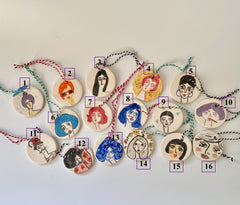 woman ornaments feminist ornaments