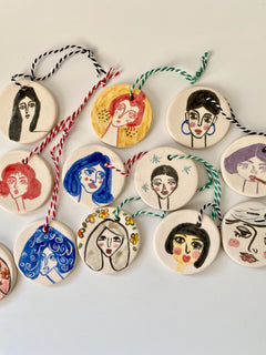 woman ornaments