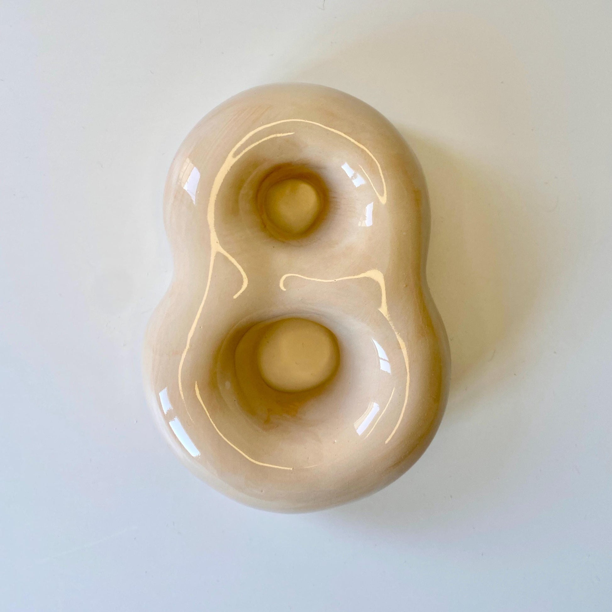 Handmade Ceramic Bubble Number: Colorful Stoneware Clay Wall Decor-9
