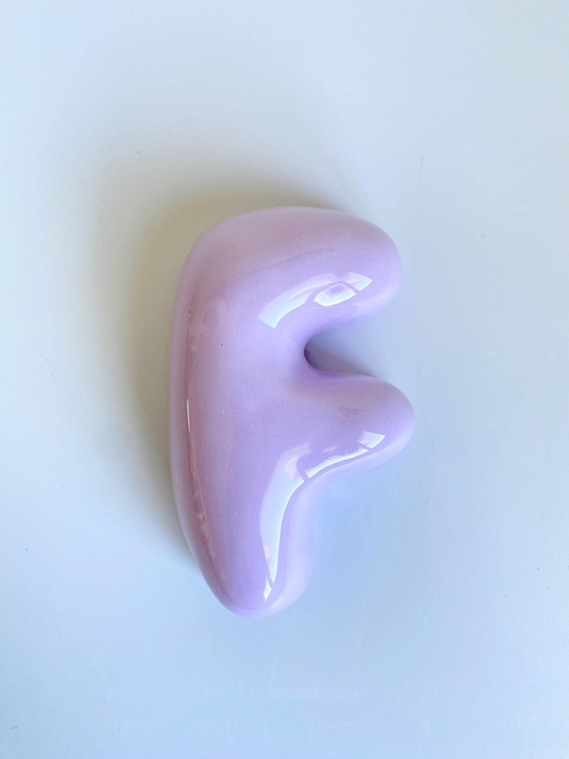 Ceramic Bubble Letters-Ceramic Bubble Letter: Colorful Handmade Alphabet, Wall Decor-9