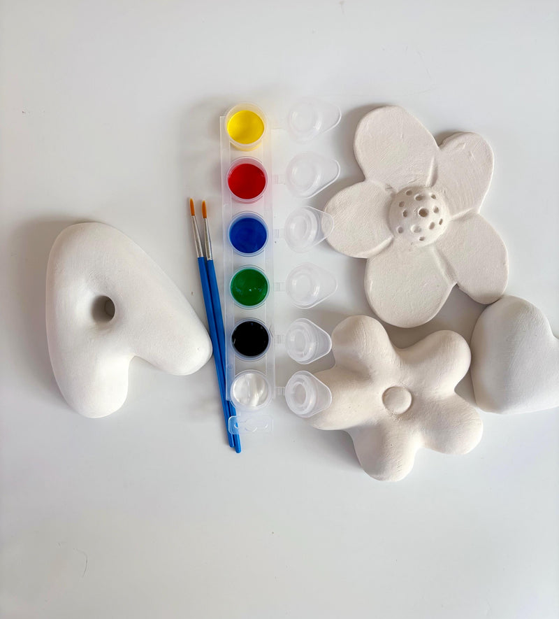 Baby Shower Ceramic  Letters - Paint you own pottery & Biscuits (Unglazed / Ready to Paint)-zoom-