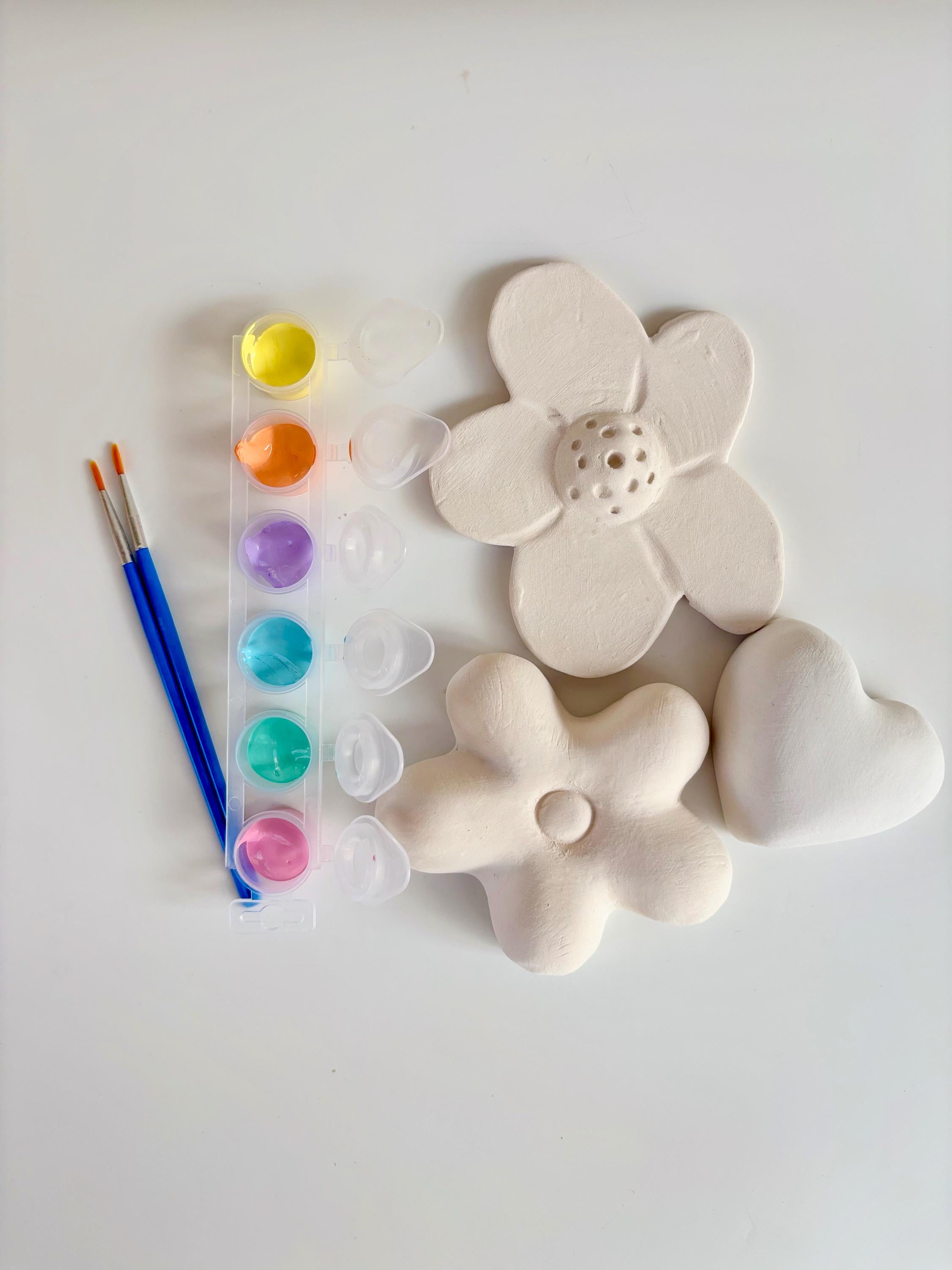 Baby Shower Ceramic  Letters - Paint you own pottery & Biscuits (Unglazed / Ready to Paint)-zoom-8