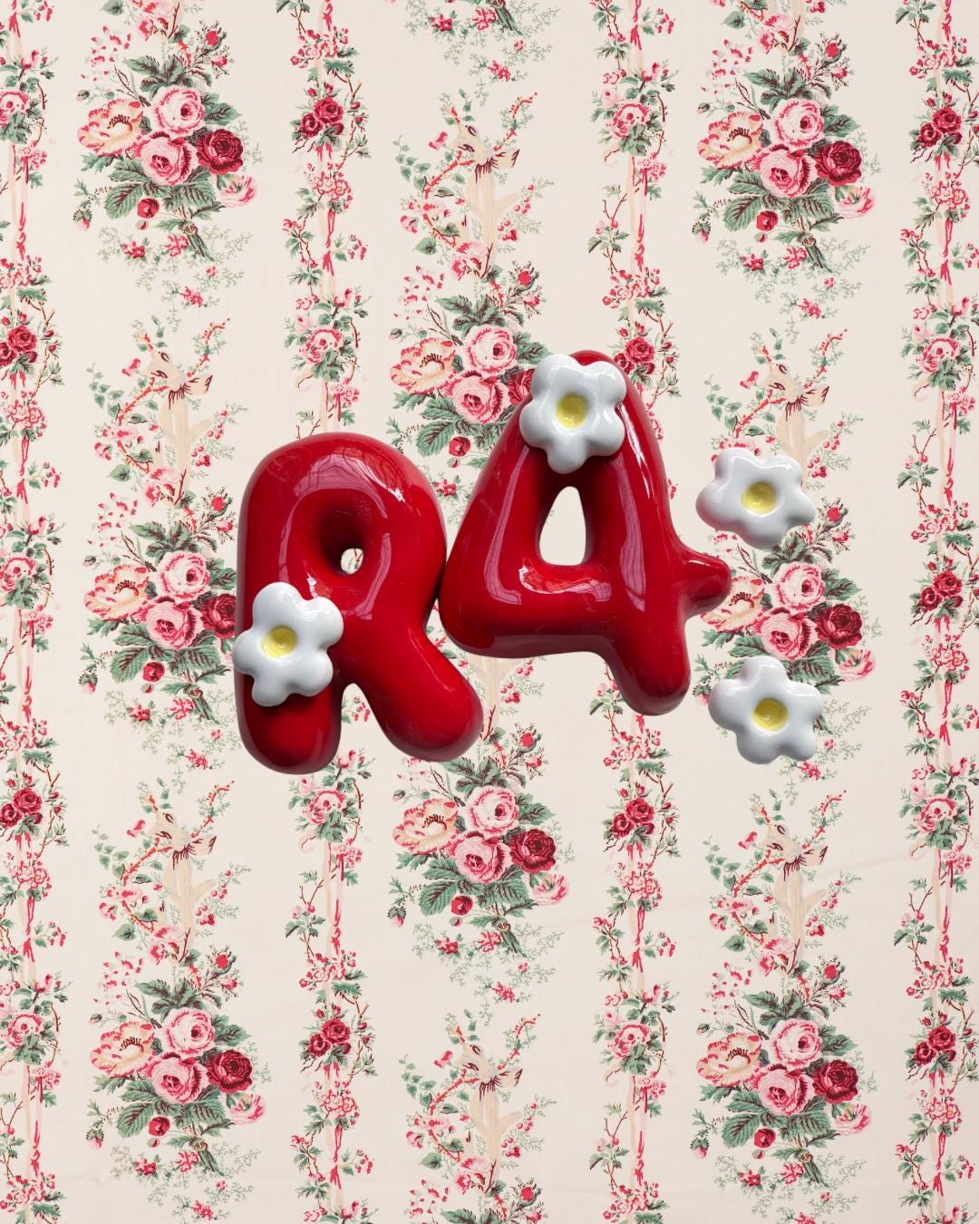 Ceramic Bubble Letters-Personalized Ceramic Letter- Handmade Wall Decor-zoom-16